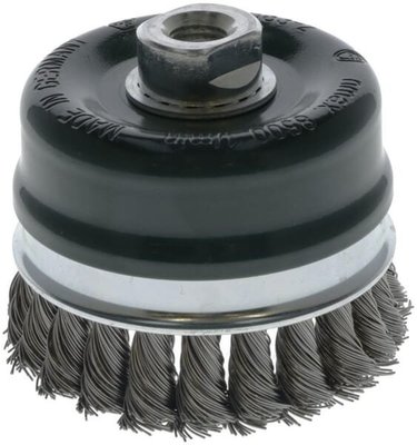 Outils - Outils divers - Brosse métallique M14 80 mm en acier inoxydable