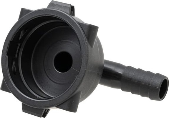 Pièces agricoles - Pièce Pulvérisateur - Raccord à fourche, femelle 90° AF4, embout de tuyau 13 mm