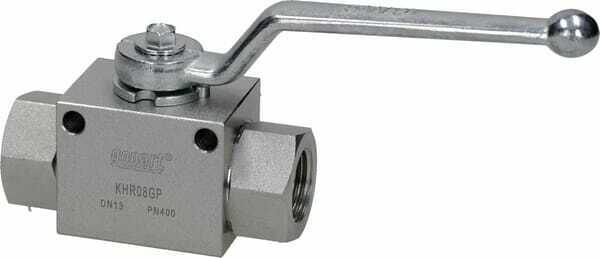 Pièces agricoles - Hydraulique - Vanne à bille 2/2 - 1/2" BSP