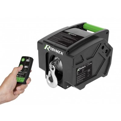 Materiels - Treuil - TREUIL 12V AVANT/ARRIERE :300W + TELECOMMANDE RADIO