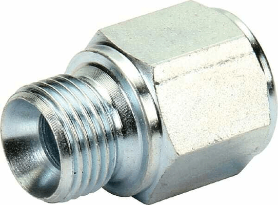 Pièces agricoles - Hydraulique - Adaptateur de rallonge BSP/UNF 1/2 - 3/4