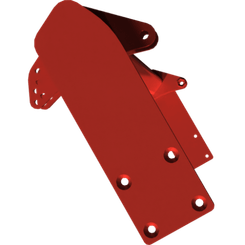 Pièces agricoles - Pièce divers - Cadre cracker 4.00m pli -peint-