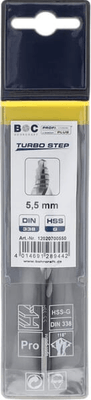 Outils - Outils divers - Foret 5,5 mm HSS-DIN 338-G TURBO STEP