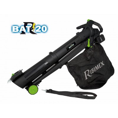 Materiels - Souffleur - ASPI/SOUFF/BROYEUR "R-BAT20" 40V AVEC 2 BATTERIES 20V 2 AMP ET CHARGEUR