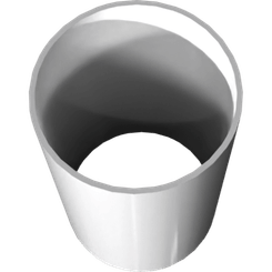 Pièces agricoles - Pièce divers - tube NW 110 L=180 mm