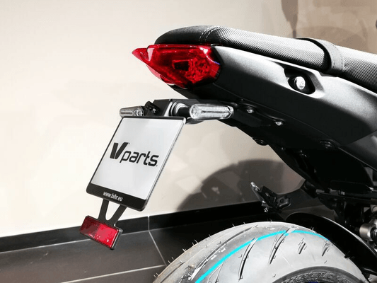 Pièces Quad & Motos - Equipement véhicule - Support de plaque V PARTS noir - Yamaha MT-09