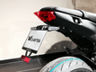 Support de plaque V PARTS noir - Yamaha MT-09