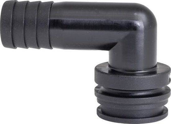 Pièces agricoles - Pièce Pulvérisateur - Raccord à fourche, femelle 90° AF3, embout de tuyau 20 mm