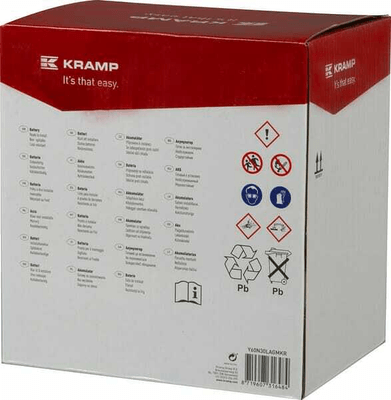 Pièces agricoles - Eclairage - Batterie 12V 31Ah 280A Kramp