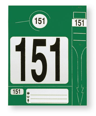 Automobile - Consommables et accessoires auto. - Lot de 300 kits identification vert (par 1)