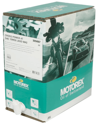 Pièces Quad & Motos - Lubrifiants et nettoyants - Huile moteur MOTOREX Cross Power 4T - 10W50 20L