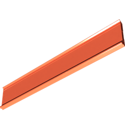 Pièces agricoles - Pièce divers - profil en aluminium long 1253mm