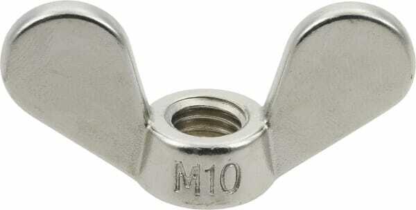 Pièces agricoles - Fasteners - Ecrou papillon M10 inox A2 DIN