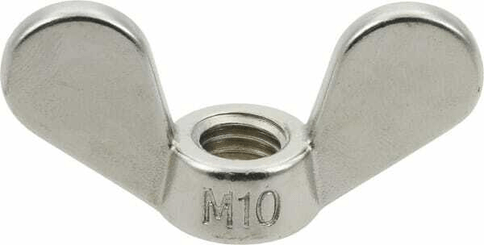 Pièces agricoles - Fasteners - Ecrou papillon M10 inox A2 DIN