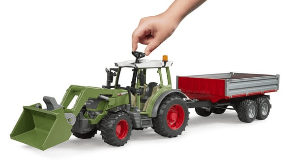 Loisirs - Jouets - Vario 211 avec chargeur frontal et benne basculante Fendt