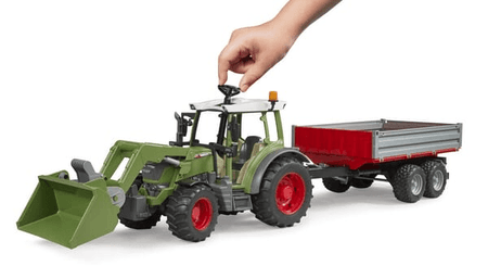 Loisirs - Jouets - Vario 211 avec chargeur frontal et benne basculante Fendt