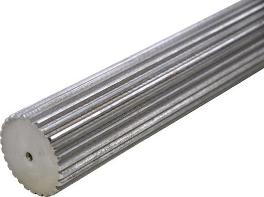 Pièces agricoles - Transmission - Axe à rainures 58x53 L=320mm