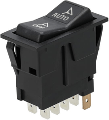 Pièces agricoles - Eclairage - Interrupteur à bascule, I-0-(II), on-on-mom, 12 V, 8 broches, options de système de direction