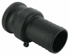 Raccord Camlock Type E 1 1/2" 40 mm en polypropylène