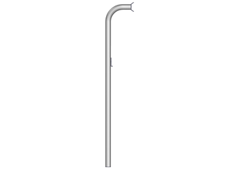 Accessoires et options matériel  - Matériel d'élevage - autre - POTEAU CARRIERE POUR RONDIN DE 100MM (fin de vie)
