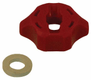 Ecrou de buse Lechler rouge