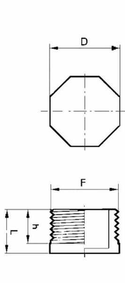 Pièces agricoles - Pièce Pulvérisateur - Bouchon 2" NPT PP