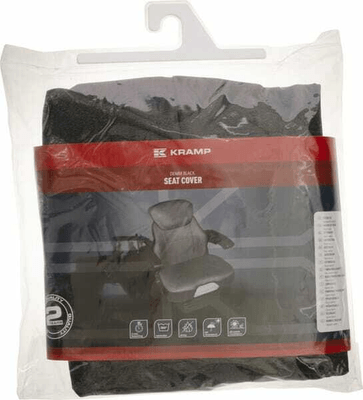 Pièces agricoles - Pièce divers - Housse de siège personnalisable, en tissu, noire, conçue pour Grammer