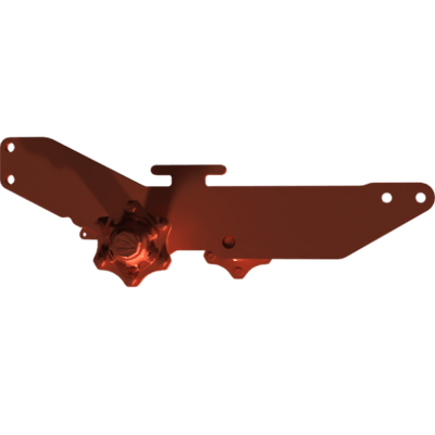 Pièces agricoles - Pièce Semoir - cadre de roue r. sans frein -peint-