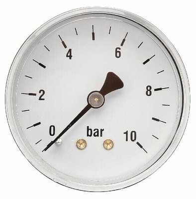 Pièces agricoles - Hydraulique - Manomètre Ø63 0-10bar ¼" ar.