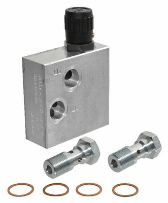 Pièces agricoles - Hydraulique - Soupape étrangl. 3 voies OMS