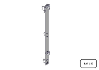 Materiels - Accessoires 5Kg-10Kg - FERRURE SUPPORT BARRIERE COMPLETE