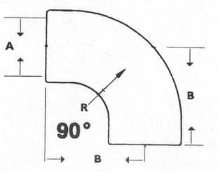 Pièces agricoles - Pièce divers - Coude caoutchouc 90 degrés 140 mm