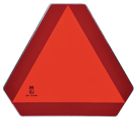Pièces agricoles - Eclairage - Triangle signalétique Alu
