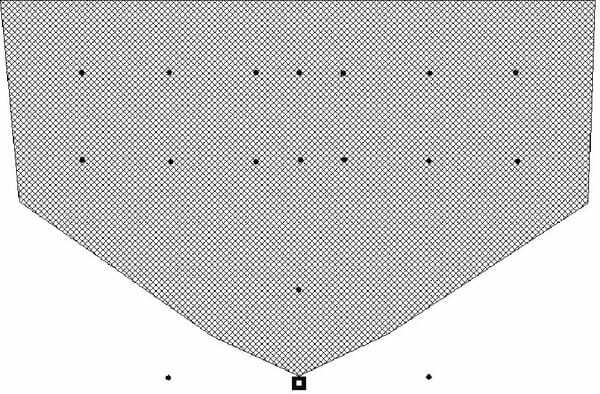 Pièces agricoles - Pièce Pulvérisateur - Équerres supp. coul. cam. 110°