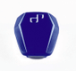 Eclairage de plaque LED LIGHTECH Python couvercle bleu entraxe 26mm