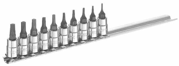 Outils - Outils divers - Jeu de douilles 1/4" 10 pièces