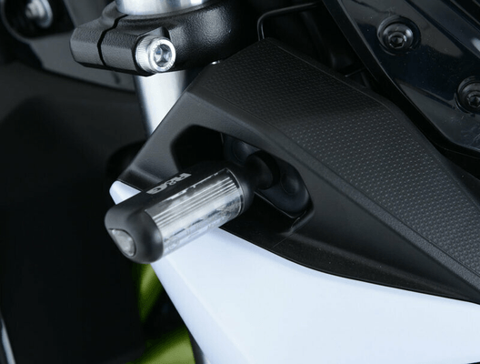 Pièces Quad & Motos - Equipement véhicule - Adaptateur micro clignotant R&G RACING noir Kawasaki