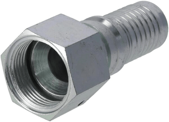 Pièces agricoles - Hydraulique - Raccord à sertir 4SH-DN25-1.5/16" UNF