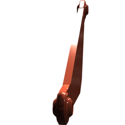 Pièces agricoles - Pièce divers - attelage inférieur peint