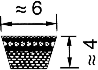 Pièces agricoles - Transmission - Courroies trapézoïdales