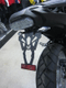 Support de plaque V PARTS noir Honda NC750X