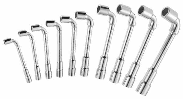 Outils - Outils divers - Jeu 10 clés à pipes 6x12 pans