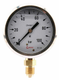 Manomètre Ø63 0-100bar ¼" inf.