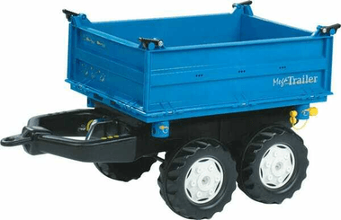 Loisirs - Jouets - Mega Benne à triple bascule bleue