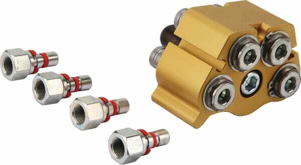 Pièces agricoles - Hydraulique - Multi X Quattro 10 côté racc.