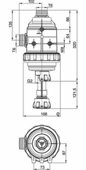 Pièces agricoles - Pièce Pulvérisateur - Filtre d'aspirat. 160-220l T6