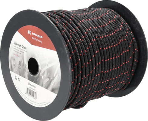 Pièces agricoles - Moteurs pièce adaptable - Cordon de lanceur 5,5 mm x 100 m noir