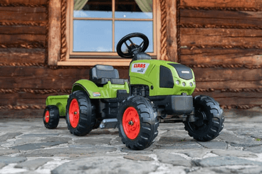 Loisirs - Jouets - Tracteur Claas Arion 410 avec remorque