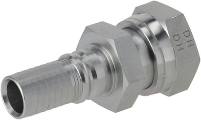 Pièces agricoles - Hydraulique - Raccord à sertir 4SH-DN25-1,11/16" ORFS