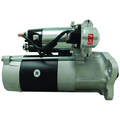 Pièces agricoles - Eclairage - Démarreur 24 V, 5,0 kW, 10 dents, CW